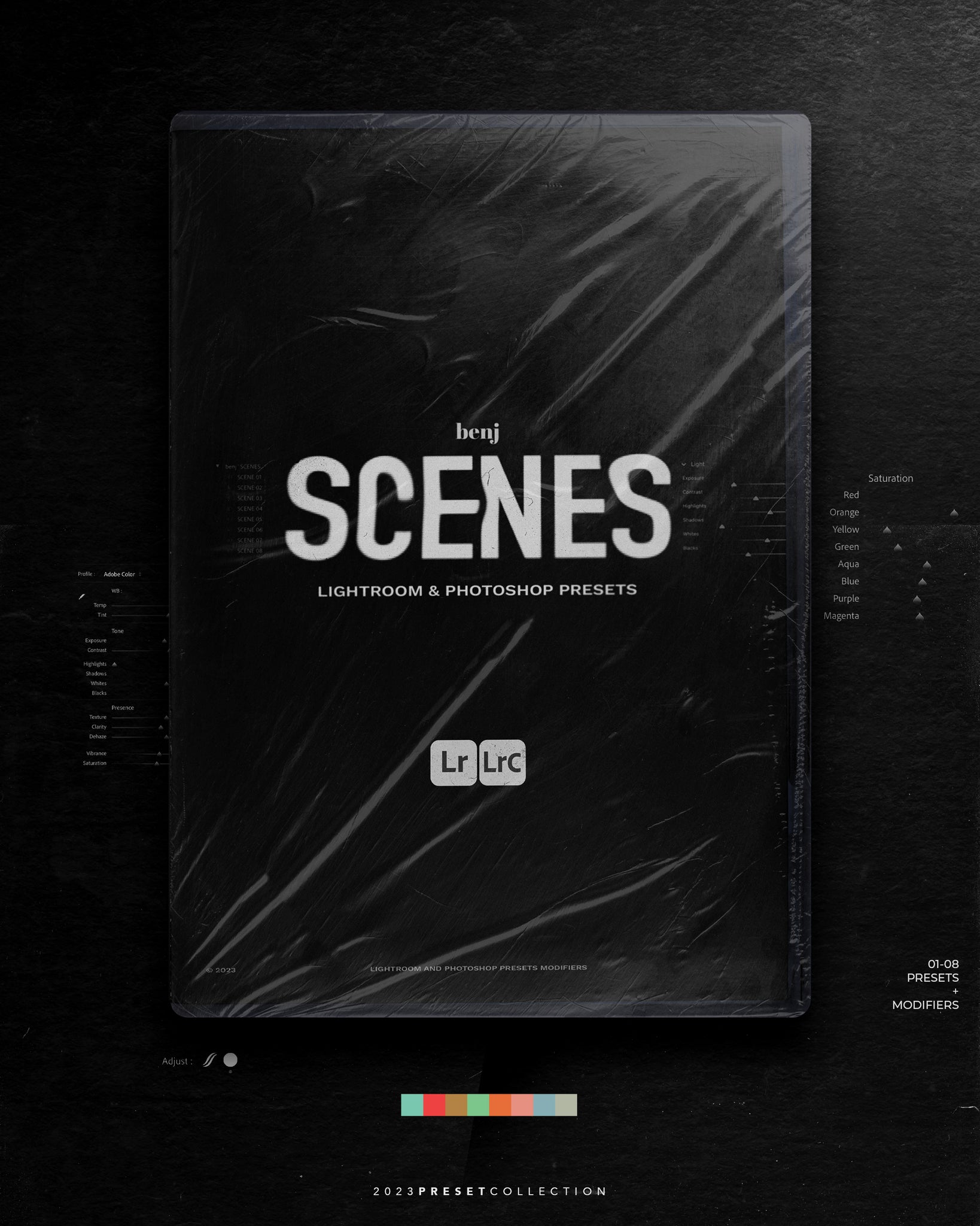 Preset benj  SET SCENES Preset Pack PROSET-A1003-3