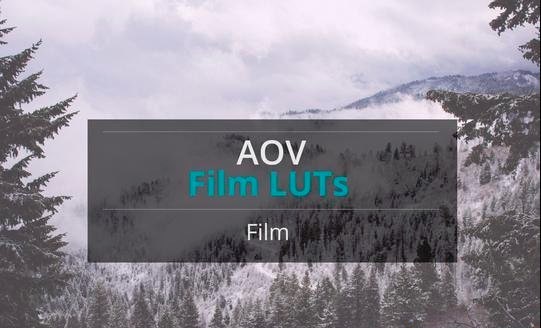 AOV FILM LUTS PACK LUT-A1185